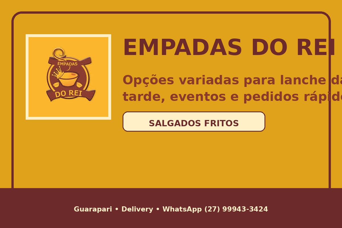 Salgados Fritos Variados